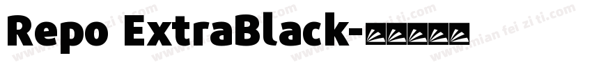 Repo ExtraBlack字体转换